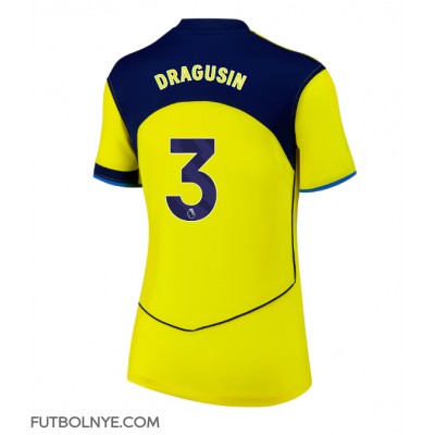 Camiseta Tottenham Hotspur Radu Dragusin #3 Tercera Equipación para mujer 2025-26 manga corta Camiseta Tottenham Hotspur Radu Dragusin #3 Tercera Equipación para mujer 2025-26 manga corta